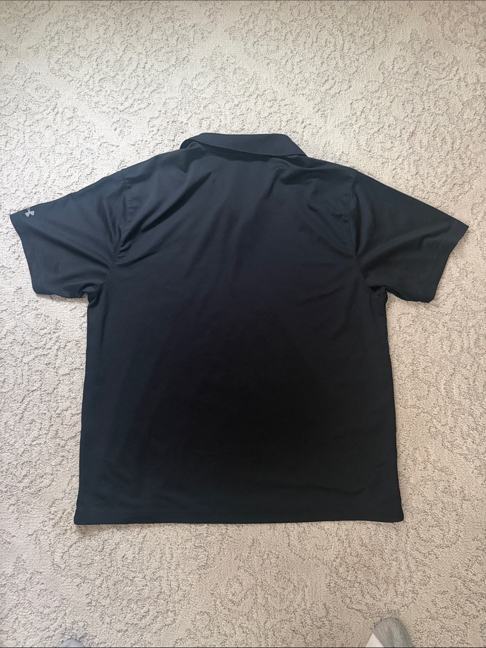 Rutgers Under Armour Black Polo with Red R - Picture 3 of 4